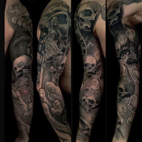 cool guy arm tattoos|top of arm tattoos.